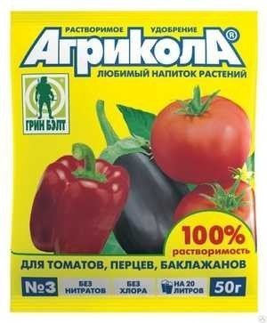 Агрикола для томатов перцев баклажан