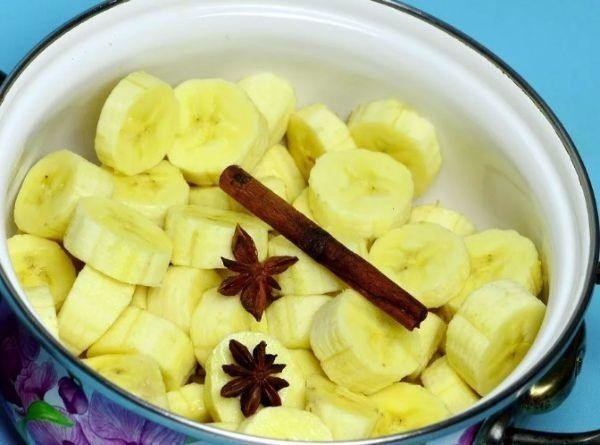 Извлечь сахар из банана