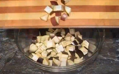 Баклажаны порезать кубиками на зиму рецепты