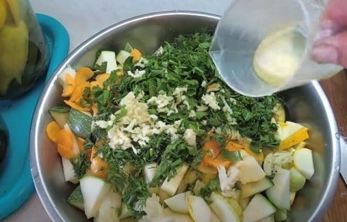 Салат из сырой тыквы для похудения