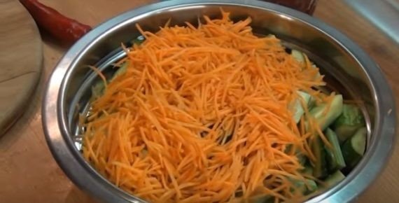 Салат из моркови свеклы капусты с заправкой для моркови по корейски