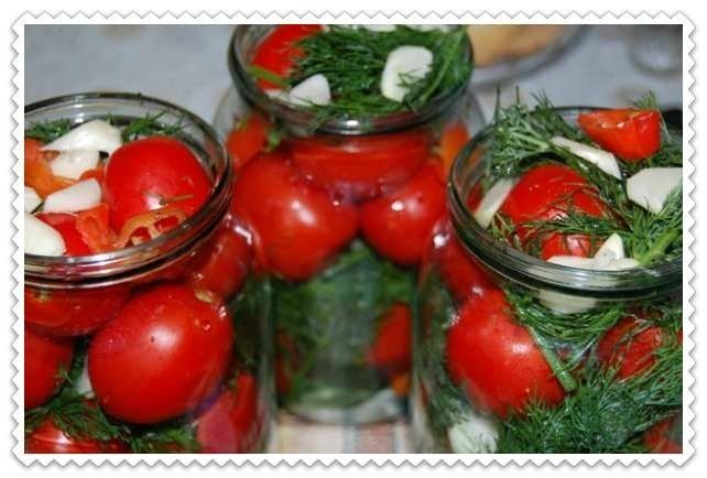Заготовки из помидор