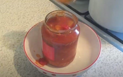 Сок томатный на зиму в домашних в автоклаве